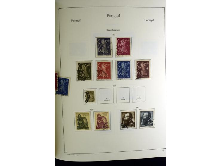 1853/1981, gestempelte reichhaltige Sammlung mit vielen guten Werten und Sätzen wie Mi.-Nr. 1, 3, 4, guten Blocks etc.