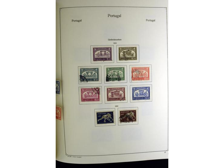 1853/1981, gestempelte reichhaltige Sammlung mit vielen guten Werten und Sätzen wie Mi.-Nr. 1, 3, 4, guten Blocks etc.