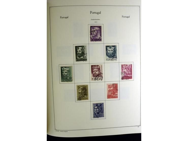 1853/1981, gestempelte reichhaltige Sammlung mit vielen guten Werten und Sätzen wie Mi.-Nr. 1, 3, 4, guten Blocks etc.