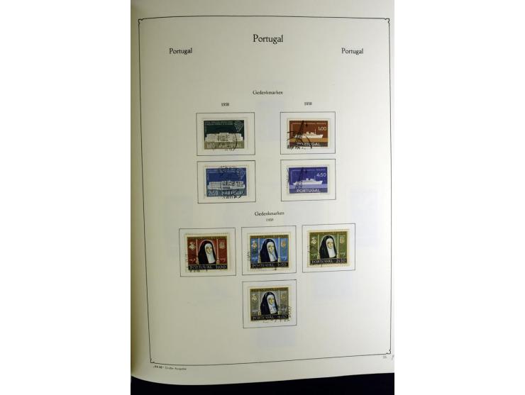 1853/1981, gestempelte reichhaltige Sammlung mit vielen guten Werten und Sätzen wie Mi.-Nr. 1, 3, 4, guten Blocks etc.