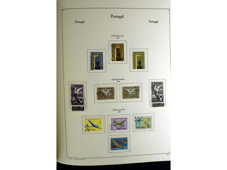 1853/1981, gestempelte reichhaltige Sammlung mit vielen guten Werten und Sätzen wie Mi.-Nr. 1, 3, 4, guten Blocks etc.