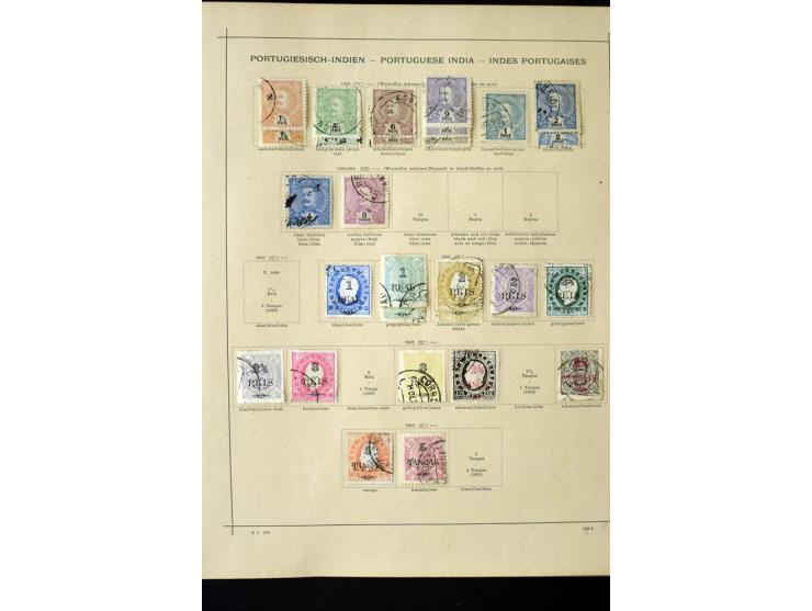 1872/1914, gestempelte und ungebrauchte Sammlung inkl. einigen Doubletten auf alten Vordruckblättern, dabei Farben, Papiersor