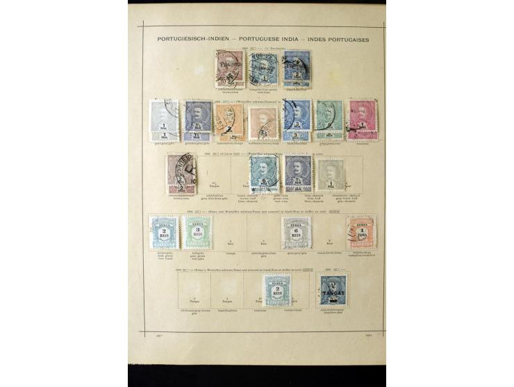 1872/1914, gestempelte und ungebrauchte Sammlung inkl. einigen Doubletten auf alten Vordruckblättern, dabei Farben, Papiersor
