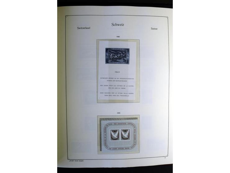 1945/2001, postfrische in den Hauptnummern kpl. Sammlung, dazu etwas Ämter, Dienst, Markenheftchen und kleine gestempelte Sam