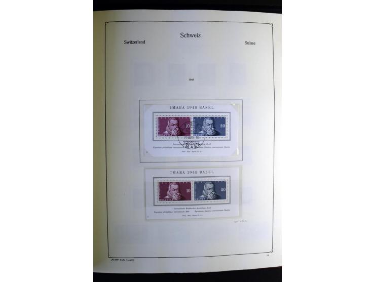 1945/2001, postfrische in den Hauptnummern kpl. Sammlung, dazu etwas Ämter, Dienst, Markenheftchen und kleine gestempelte Sam