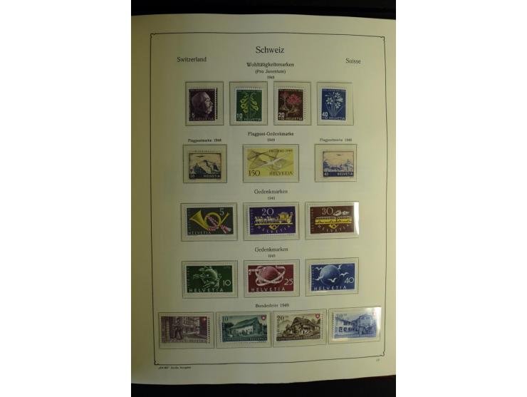 1945/2001, postfrische in den Hauptnummern kpl. Sammlung, dazu etwas Ämter, Dienst, Markenheftchen und kleine gestempelte Sam