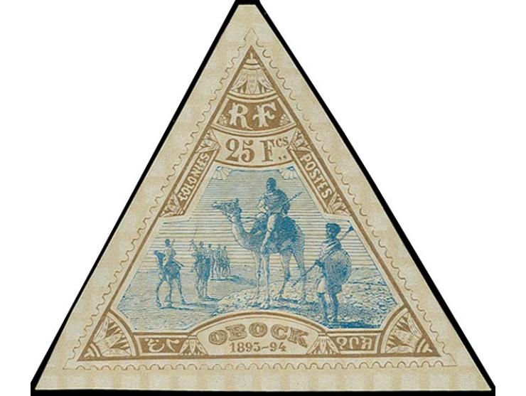 1894, Camel post 25 fr., unused, fine (Mi. 900,-)