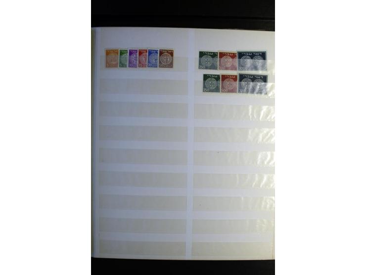 1948/68, postfrischer, ungebrauchter und etwas gestempelter Bestand mit u.a. Mi.-Nr. 1-9 ohne Tab, 10-14KZ (6), 14SZ, 19-21 v
