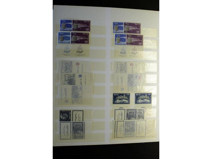 1948/68, postfrischer, ungebrauchter und etwas gestempelter Bestand mit u.a. Mi.-Nr. 1-9 ohne Tab, 10-14KZ (6), 14SZ, 19-21 v