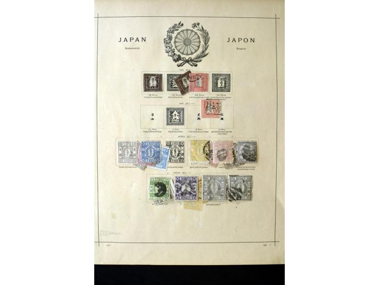 1872/1913, gestempelte und ungebrauchte Sammlung mit vielen Doubletten, dabei bessere Werte, klare Entwertungen, Paare und Ei