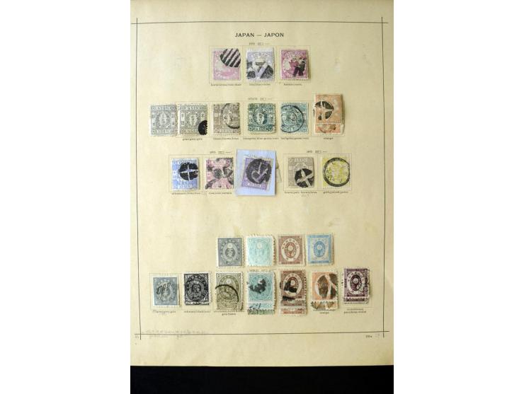 1872/1913, gestempelte und ungebrauchte Sammlung mit vielen Doubletten, dabei bessere Werte, klare Entwertungen, Paare und Ei