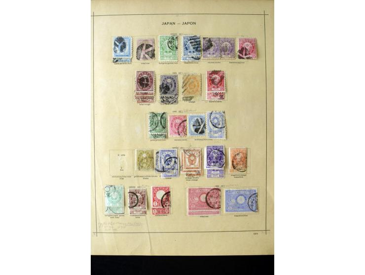 1872/1913, gestempelte und ungebrauchte Sammlung mit vielen Doubletten, dabei bessere Werte, klare Entwertungen, Paare und Ei