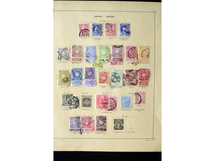 1872/1913, gestempelte und ungebrauchte Sammlung mit vielen Doubletten, dabei bessere Werte, klare Entwertungen, Paare und Ei