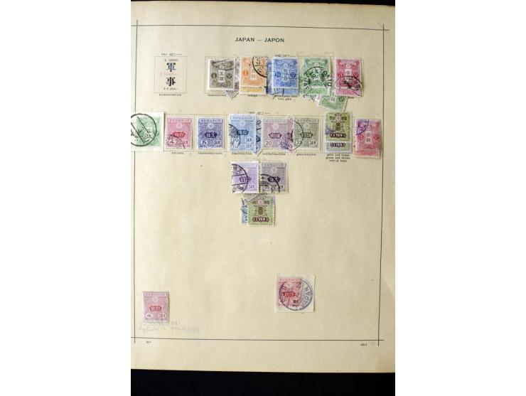 1872/1913, gestempelte und ungebrauchte Sammlung mit vielen Doubletten, dabei bessere Werte, klare Entwertungen, Paare und Ei