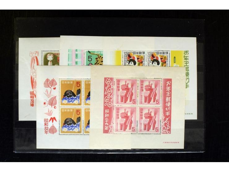 1888/1970 (ca.), postfrische, ungebrauchte und gestempelte Partie, dabei auch Ryu Kyu und Fiskalmarken