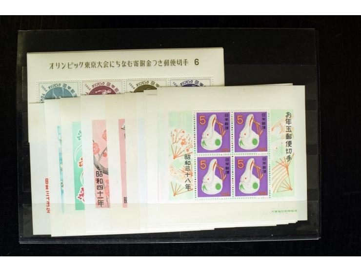 1888/1970 (ca.), postfrische, ungebrauchte und gestempelte Partie, dabei auch Ryu Kyu und Fiskalmarken