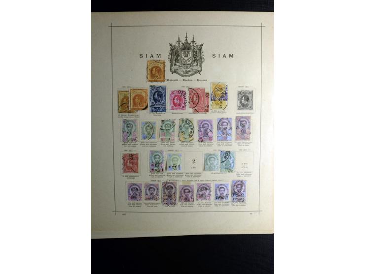 1883/1912, ungebrauchte und gestempelte Sammlung mit einigen besseren und kpl. Ausgaben, dabei verschiedene Aufdrucktypen mit