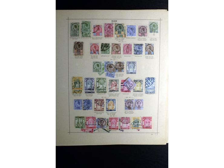 1883/1912, ungebrauchte und gestempelte Sammlung mit einigen besseren und kpl. Ausgaben, dabei verschiedene Aufdrucktypen mit