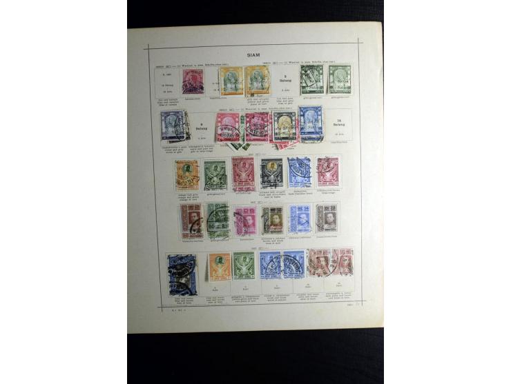 1883/1912, ungebrauchte und gestempelte Sammlung mit einigen besseren und kpl. Ausgaben, dabei verschiedene Aufdrucktypen mit