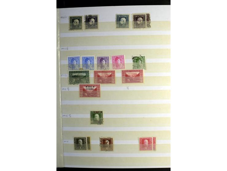 1850/1990 (ca.), postfrische, ungebrauchte und gestempelte Partie mit einer Vielzahl guter Werte, Sätze und Blocks, dabei u.a