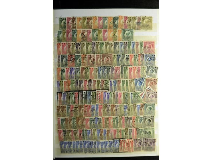 1850/1990 (ca.), postfrische, ungebrauchte und gestempelte Partie mit einer Vielzahl guter Werte, Sätze und Blocks, dabei u.a