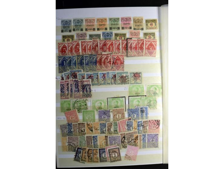 1850/1990 (ca.), postfrische, ungebrauchte und gestempelte Partie mit einer Vielzahl guter Werte, Sätze und Blocks, dabei u.a