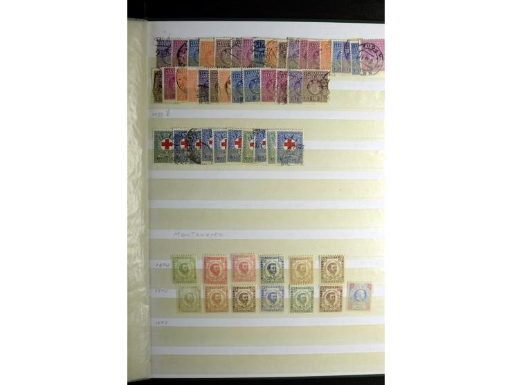 1850/1990 (ca.), postfrische, ungebrauchte und gestempelte Partie mit einer Vielzahl guter Werte, Sätze und Blocks, dabei u.a