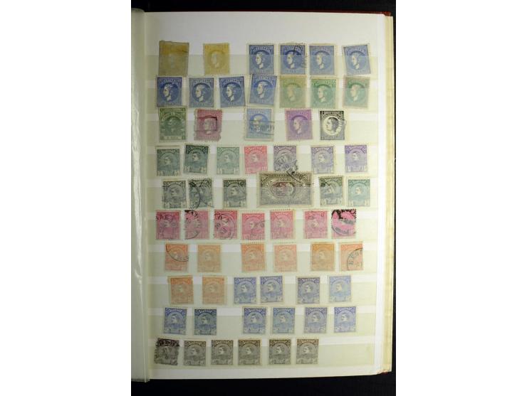 1850/1990 (ca.), postfrische, ungebrauchte und gestempelte Partie mit einer Vielzahl guter Werte, Sätze und Blocks, dabei u.a