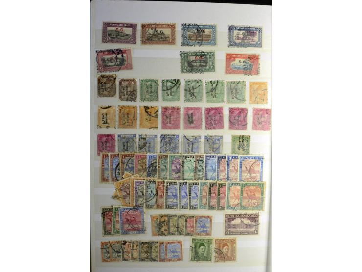 1850/1990 (ca.), postfrische, ungebrauchte und gestempelte Partie mit einer Vielzahl guter Werte, Sätze und Blocks, dabei u.a