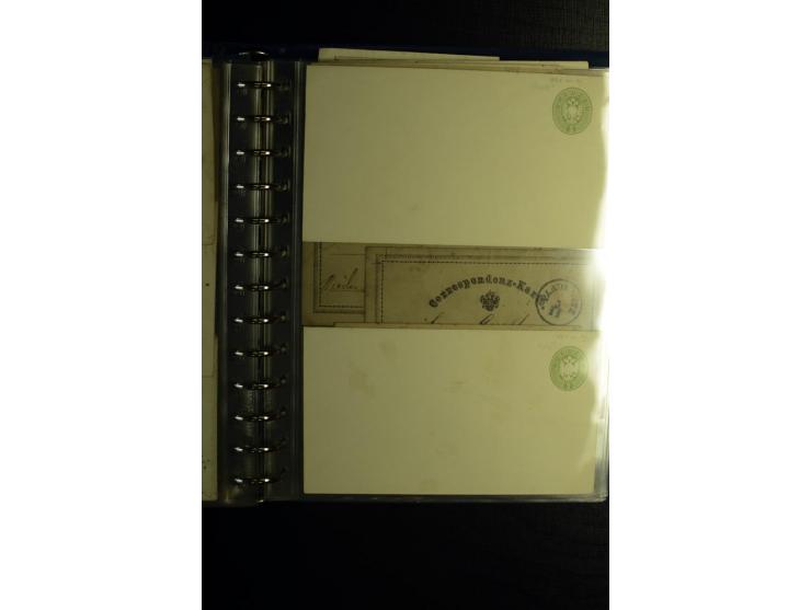 1850/1880, sehr interessanter Sammlungsposten mit ca. 250 Briefen und Ganzsachen von Belgien bis Schweiz mit vielen besseren 
