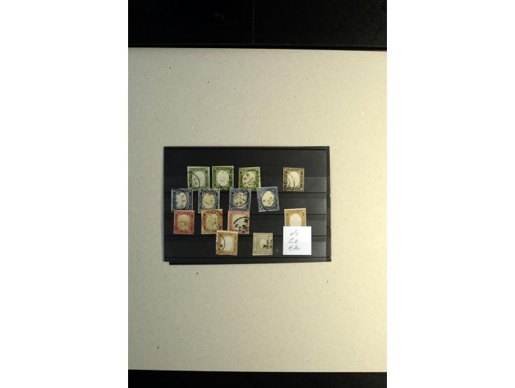 1882/1995, postfrische, ungebrauchte und gestempelte Partie mit Griechenland, Altitalienischen Staaten, Italien, Türkei, Vati