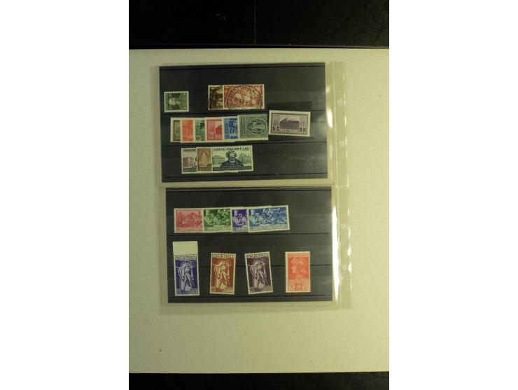 1882/1995, postfrische, ungebrauchte und gestempelte Partie mit Griechenland, Altitalienischen Staaten, Italien, Türkei, Vati