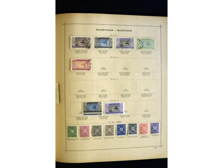 1874/1913, umfangreiche gestempelte und ungebrauchte Sammlung Angola bis Zanzibar mit vielen besseren und kpl. Ausgaben, dabe