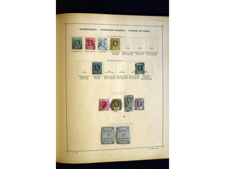 1874/1913, umfangreiche gestempelte und ungebrauchte Sammlung Angola bis Zanzibar mit vielen besseren und kpl. Ausgaben, dabe