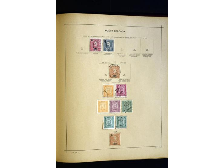1874/1913, umfangreiche gestempelte und ungebrauchte Sammlung Angola bis Zanzibar mit vielen besseren und kpl. Ausgaben, dabe