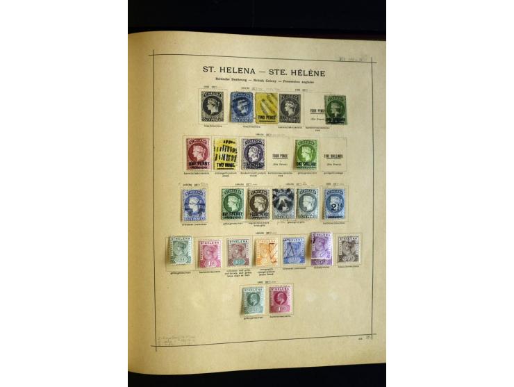 1874/1913, umfangreiche gestempelte und ungebrauchte Sammlung Angola bis Zanzibar mit vielen besseren und kpl. Ausgaben, dabe