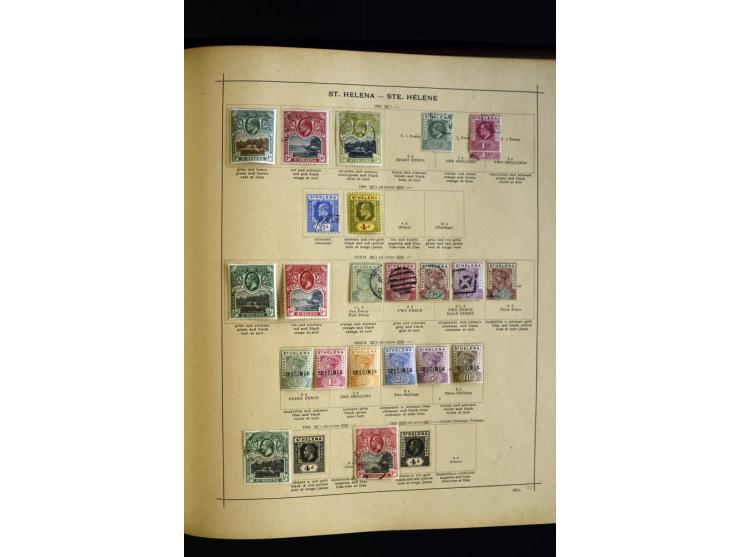 1874/1913, umfangreiche gestempelte und ungebrauchte Sammlung Angola bis Zanzibar mit vielen besseren und kpl. Ausgaben, dabe