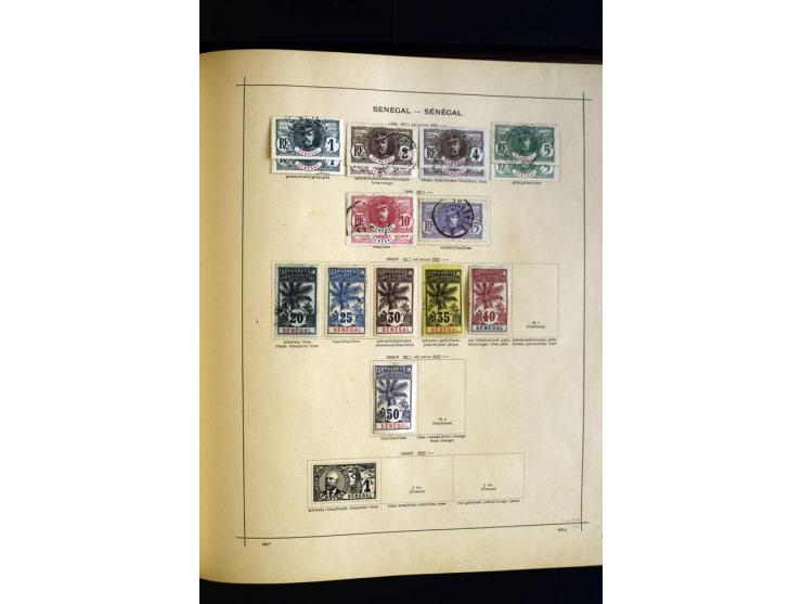 1874/1913, umfangreiche gestempelte und ungebrauchte Sammlung Angola bis Zanzibar mit vielen besseren und kpl. Ausgaben, dabe