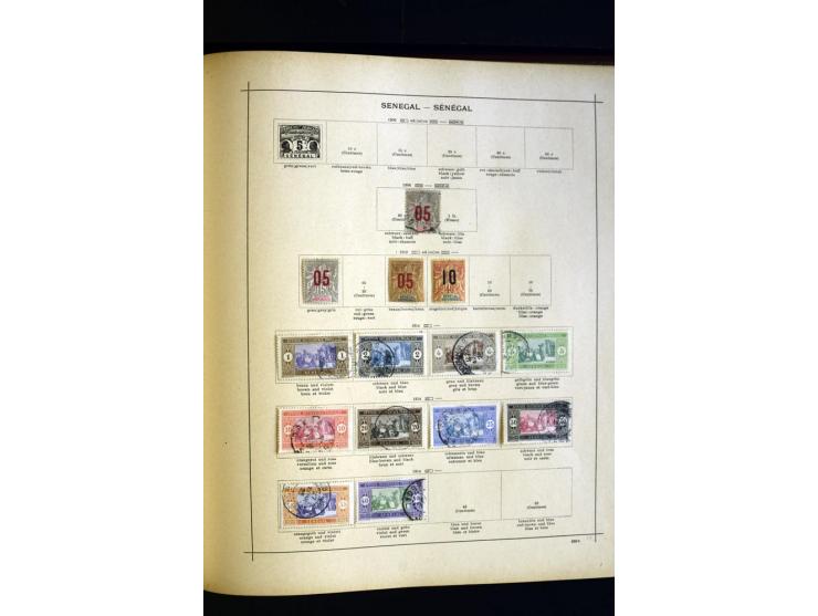 1874/1913, umfangreiche gestempelte und ungebrauchte Sammlung Angola bis Zanzibar mit vielen besseren und kpl. Ausgaben, dabe