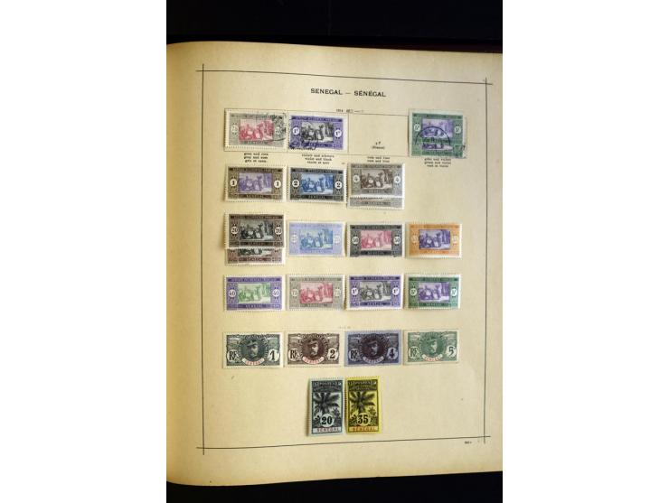 1874/1913, umfangreiche gestempelte und ungebrauchte Sammlung Angola bis Zanzibar mit vielen besseren und kpl. Ausgaben, dabe