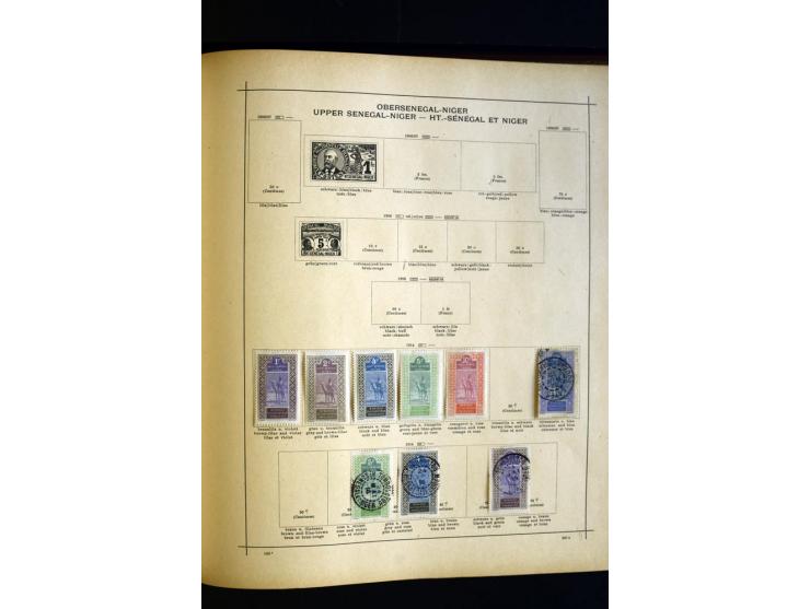 1874/1913, umfangreiche gestempelte und ungebrauchte Sammlung Angola bis Zanzibar mit vielen besseren und kpl. Ausgaben, dabe