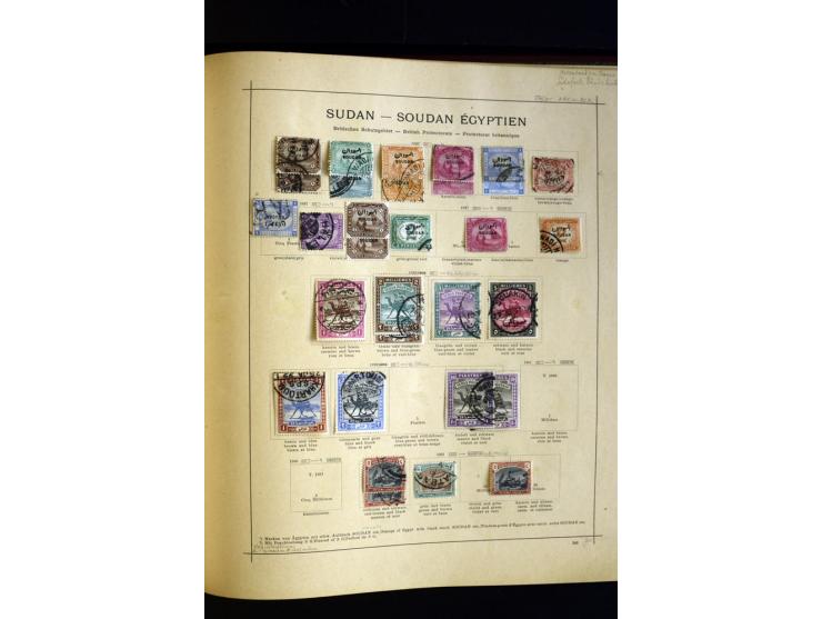 1874/1913, umfangreiche gestempelte und ungebrauchte Sammlung Angola bis Zanzibar mit vielen besseren und kpl. Ausgaben, dabe