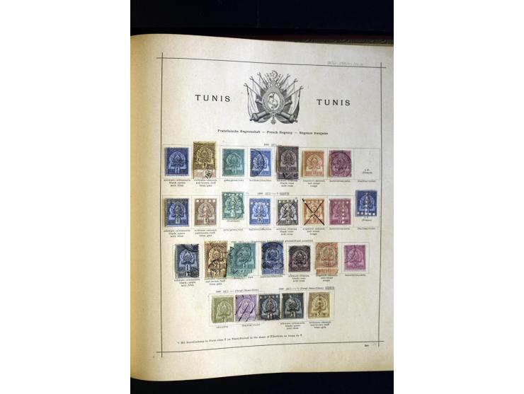 1874/1913, umfangreiche gestempelte und ungebrauchte Sammlung Angola bis Zanzibar mit vielen besseren und kpl. Ausgaben, dabe