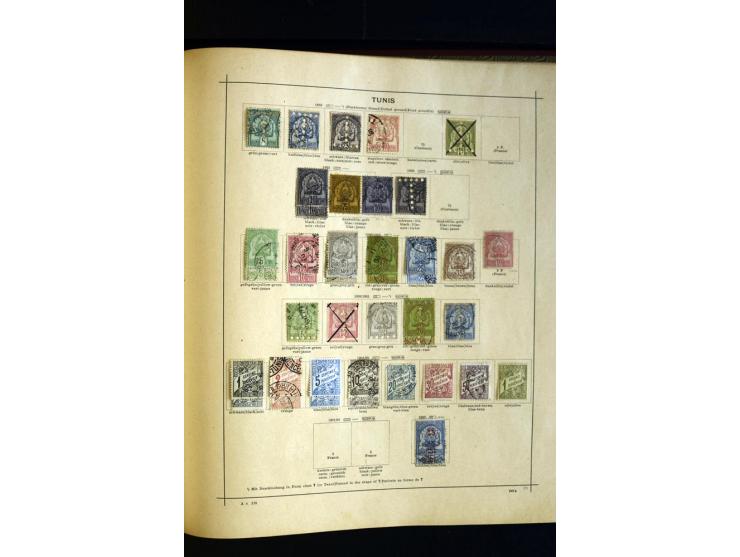 1874/1913, umfangreiche gestempelte und ungebrauchte Sammlung Angola bis Zanzibar mit vielen besseren und kpl. Ausgaben, dabe