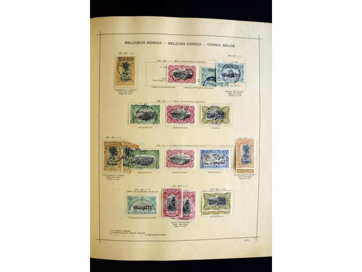 1874/1913, umfangreiche gestempelte und ungebrauchte Sammlung Angola bis Zanzibar mit vielen besseren und kpl. Ausgaben, dabe