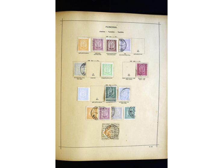 1874/1913, umfangreiche gestempelte und ungebrauchte Sammlung Angola bis Zanzibar mit vielen besseren und kpl. Ausgaben, dabe