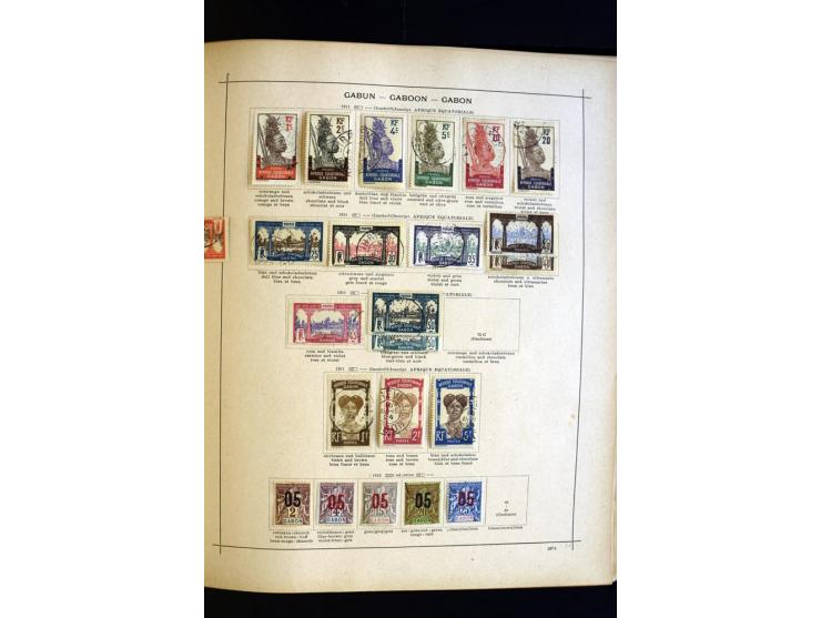 1874/1913, umfangreiche gestempelte und ungebrauchte Sammlung Angola bis Zanzibar mit vielen besseren und kpl. Ausgaben, dabe