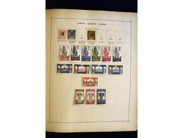 1874/1913, umfangreiche gestempelte und ungebrauchte Sammlung Angola bis Zanzibar mit vielen besseren und kpl. Ausgaben, dabe