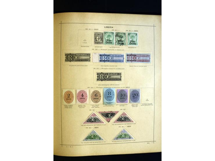 1874/1913, umfangreiche gestempelte und ungebrauchte Sammlung Angola bis Zanzibar mit vielen besseren und kpl. Ausgaben, dabe