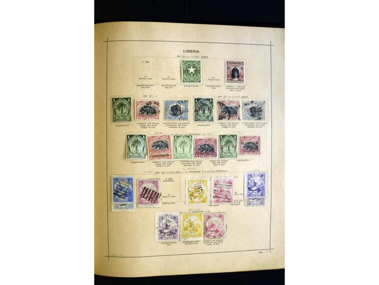 1874/1913, umfangreiche gestempelte und ungebrauchte Sammlung Angola bis Zanzibar mit vielen besseren und kpl. Ausgaben, dabe